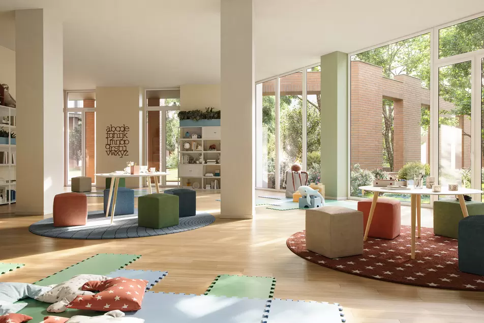 Kids area